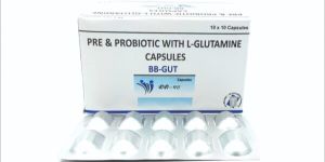 Pre-Pro Biotics, L-glutamine Capsules