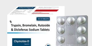 Trypsin, Bromelain, Rutoside Trihydrate And Diclofenac Sodium Tablets