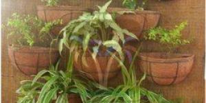 Coir Vertical Wall Basket
