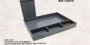 Tray with Rate List Attached