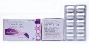 TRYPSIN, CHYMOTRYPSIN, DICLOFENAC AND PCM TABLETS