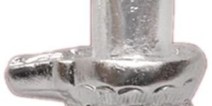 White Metal Puja Shivling