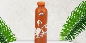 Swans Painting Water Bottle