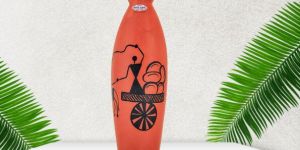 Warli Cart Water Bottle