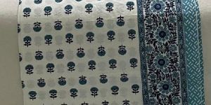 Elite Double Handblock Bedsheets with 2 Pillow Covers