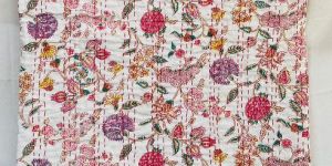 Katha Work Gudri 2 Layer Double Bed Covers