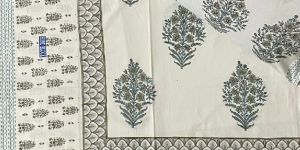 Original Hand Block Pigment Bedsheets with 2 Pillow Covers