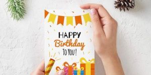 Wife Husband Musical Birthday Greeting Card