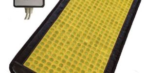Yellow Mesh Cover Big Jade Stone Mattress