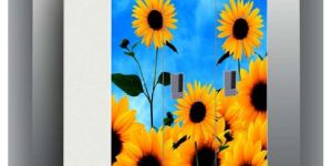 Flower Printed Wardrobe Stickers