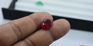 Red Ruby Corundum Natural