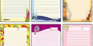 Project Paper Sheets