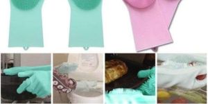 Silicone Cleaning Gloves
