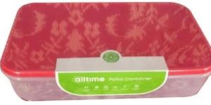 Red Food Plastic Container