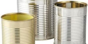 Cylindrical Tin Can