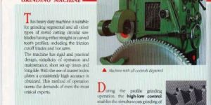 Saw Blade Sharpening Grinding Machine