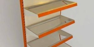 Mild Steel 7 Feet Supermarket Display Rack