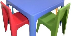 Preschool Chair with Table
