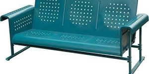 Stainless Steel Three Seater Chair