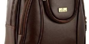 Medical Representative Leather Backpack