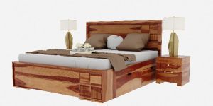 Queen Size Bed with Storage