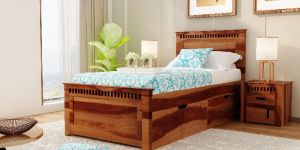 Single Bed with Storage