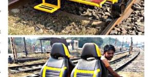 BATTERY OPERATED ELECTRIC TROLLEY E TROLLEY