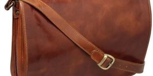 Leather Messenger Bag