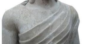 Fiber Buddha Sculpture