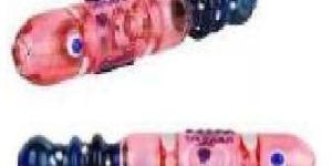 6 Inches Gold Fumed Steam Roller Glass Pipe