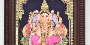 Vinayagar Tanjore Painting