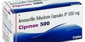 Cipmox 500 Capsule Yellow Amoxycillin (500mg)
