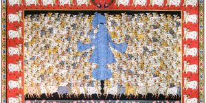 Shree Nath Ji Cow Pichwai Painting