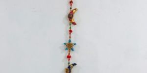 Star and Moon Handmade Wall Hanging Toran