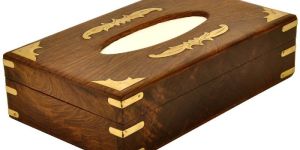 Wooden Handmade Tissue Box