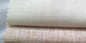 Hemp & Cotton Slub Weave Fabric