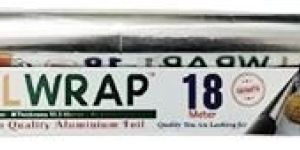 All Wrap 18 Meter Aluminium Foil Rolls