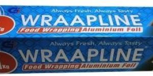 Wraapline 1 KG Aluminium Foil Rolls