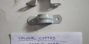 Color Coated Saddle Curve Clips