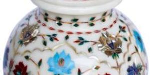 Marble Inlay Pot