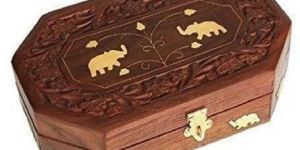 Wooden Carved Box