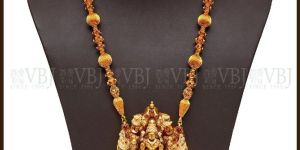 Nagas Gold Mixed Beaded Necklace