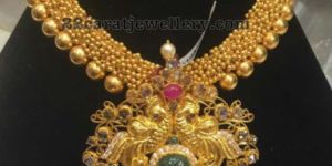 Nagas Gold Mixed Pearl Necklace
