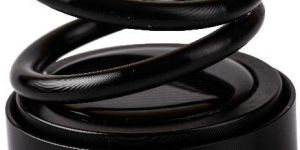 Motozoop Metal Alloy Solar Perfume Double Ring Spring Air Freshener and Fragrance (Black)