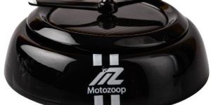 Motozoop Solar Perfume Rotating Fan Car Dashboard