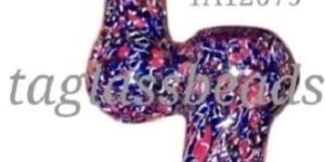 Glass Smoking Bubbler Double Chamber