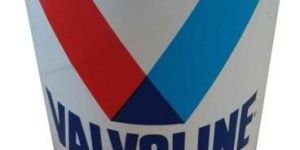 Mobil Oil Empty Tin Container