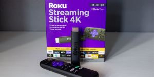 Roku Streaming Stick+ - HD-4K-HDR Streaming Device with Long-range Wireless and Voice Remote with TV