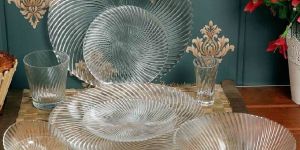 Glass Dinner Set