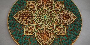 Multilayer Mandala Art